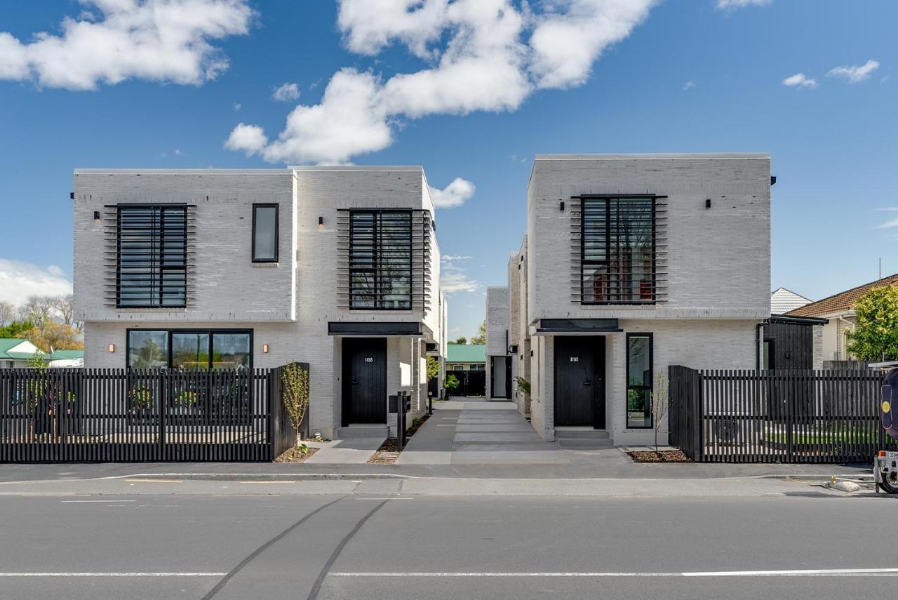 Cbd Contemporary Comfort Townhouse 2 Bed 2Bath Christchurch Esterno foto